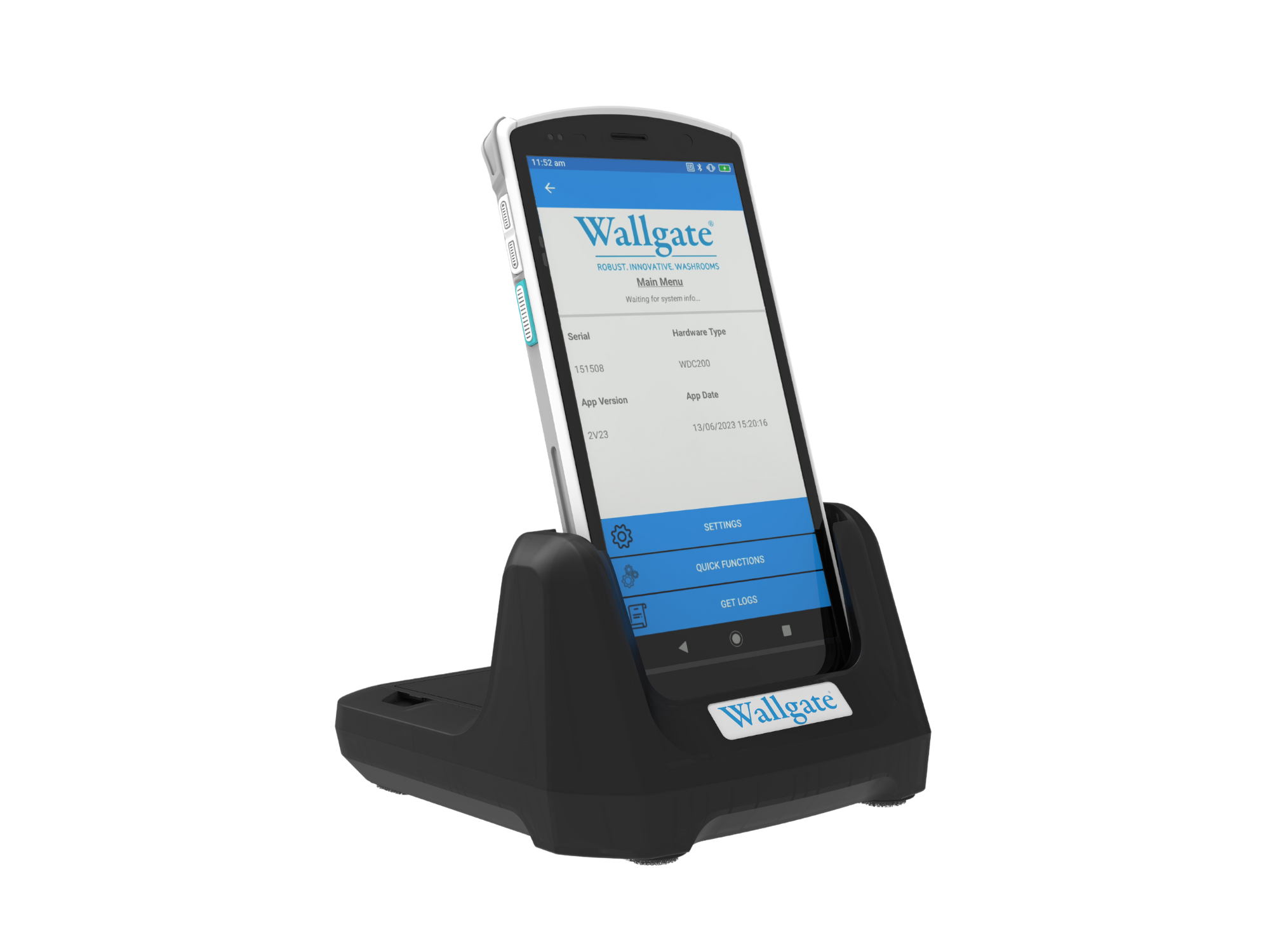 Handheld Bluetooth® Device for WDC-NX Electronic Controllers