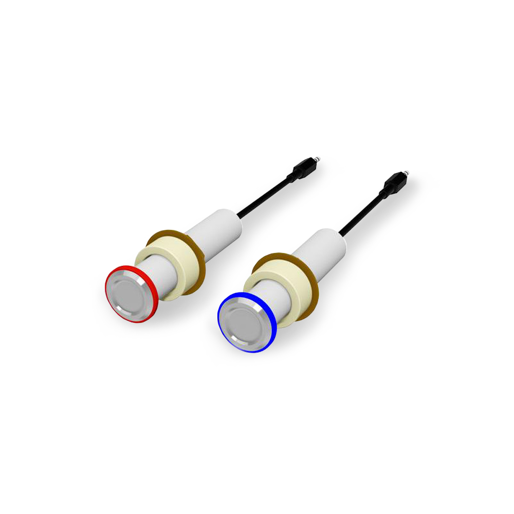 Piezo touch button